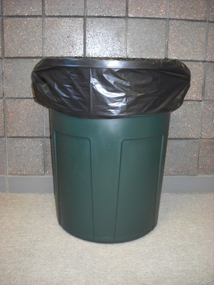 55 Gallon Trash Can Liner - Black