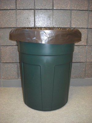 55 Gallon Trash Can Liner - Brown