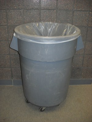 55 Gallon Trash Can Liner - Clear